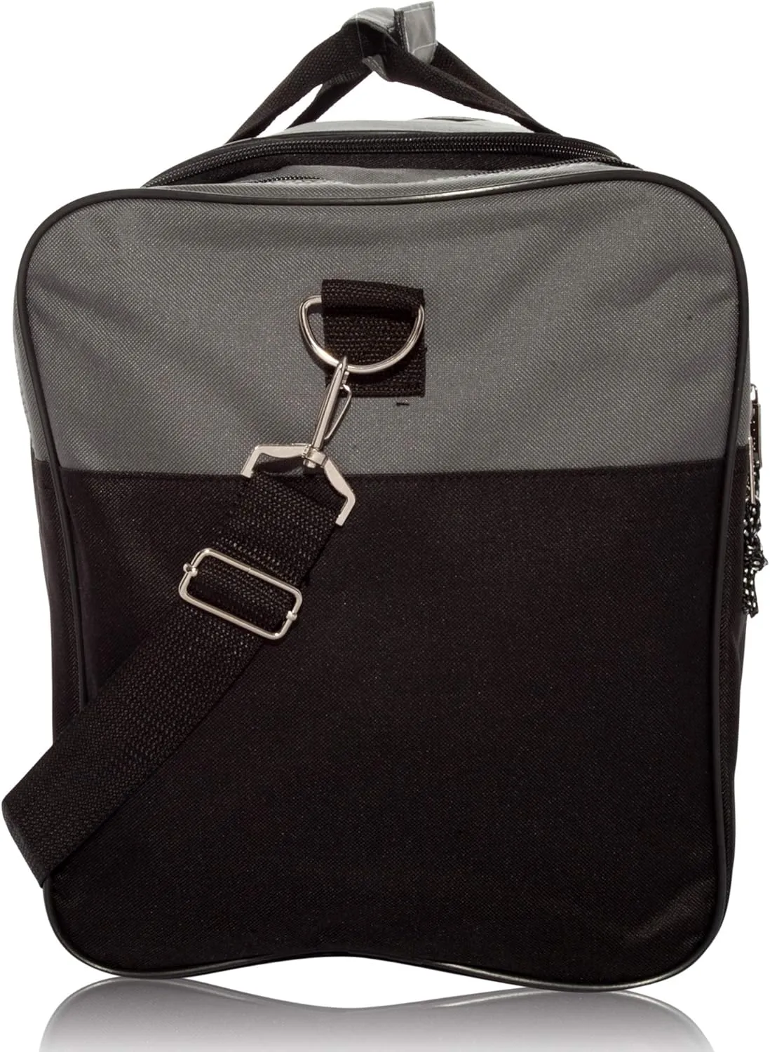 DALIX 25" Extra Large Vacation Travel Duffle Bag in Gray and Black