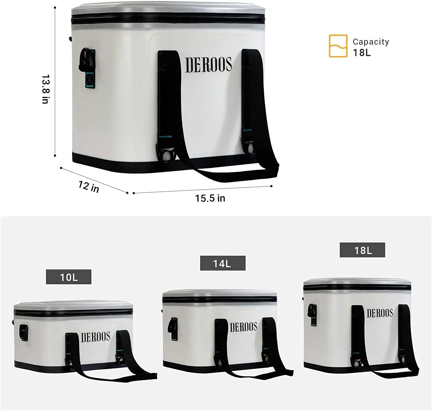 DEROOS Ice Bag Soft Cooler