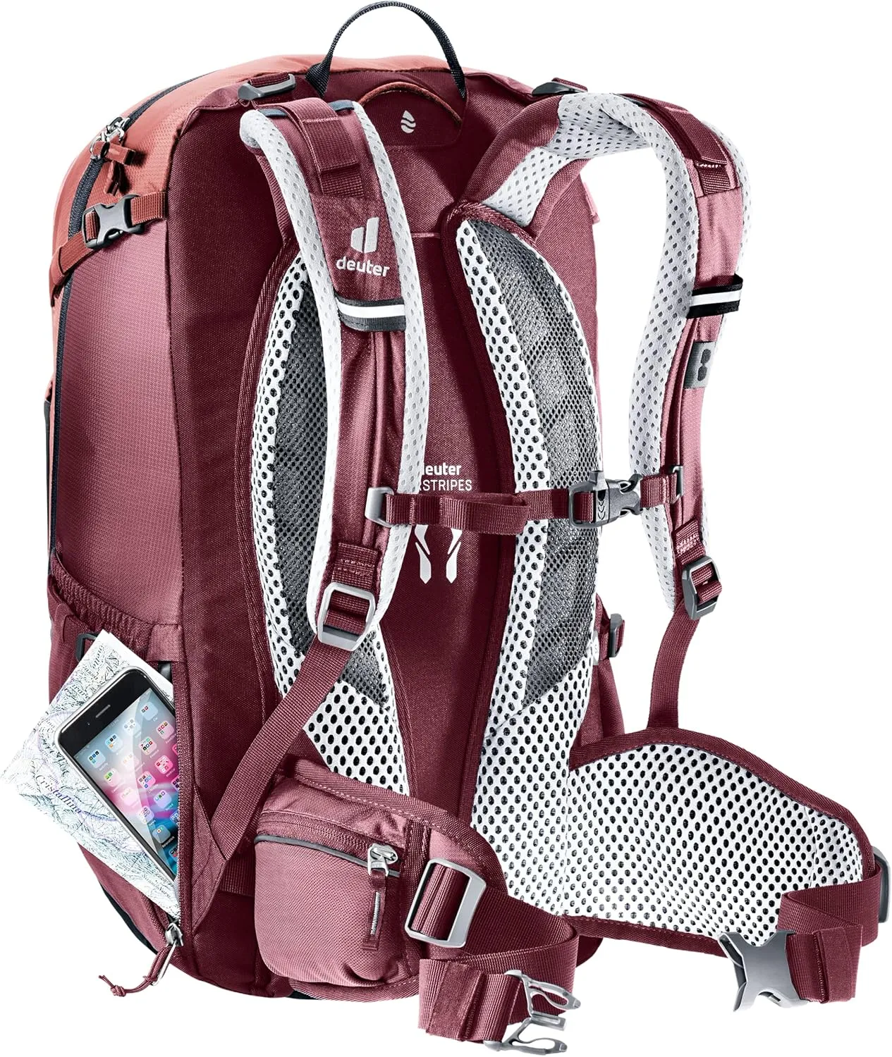 Deuter Women's Modern, Caspia-Maron, 28 L