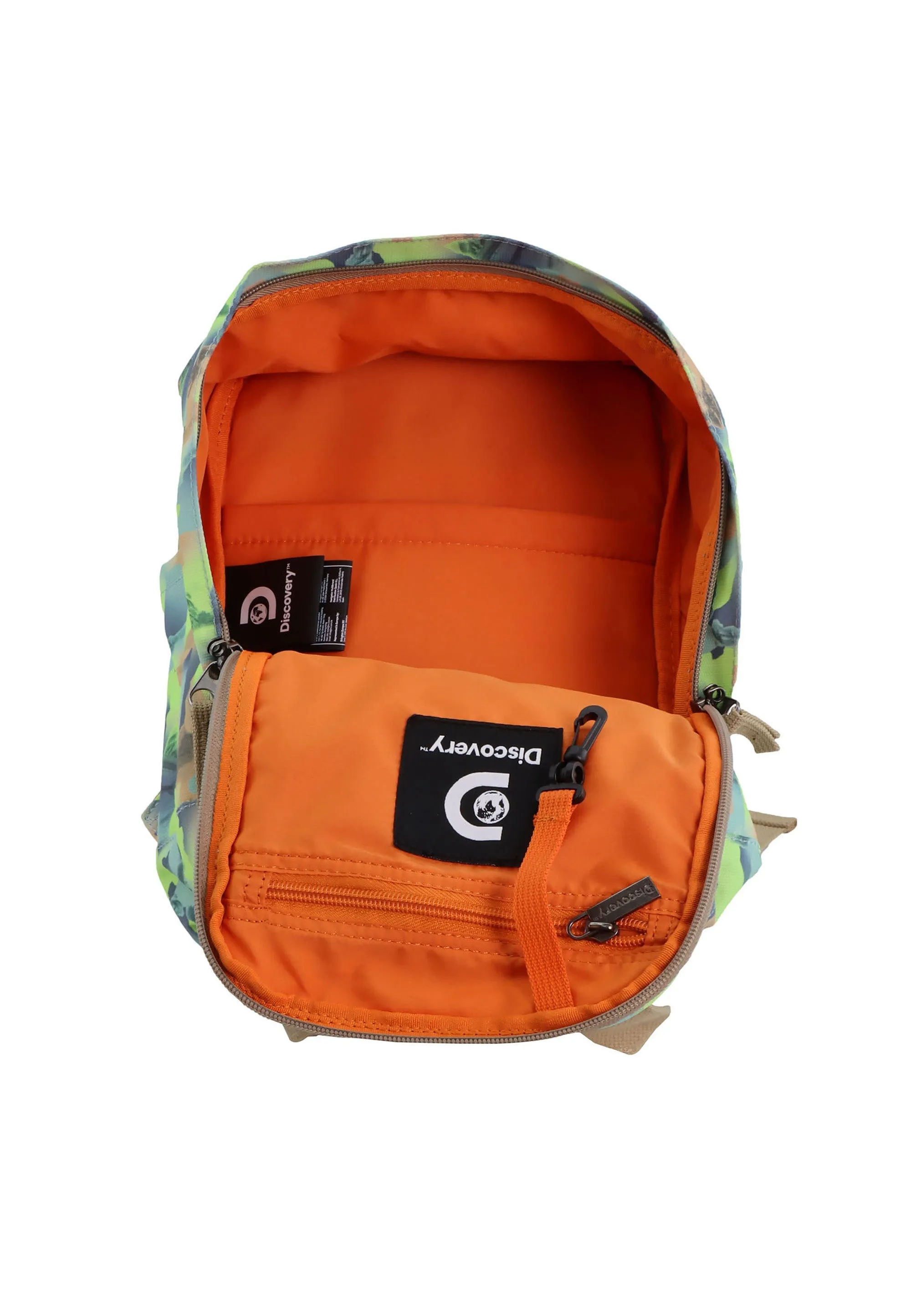Discovery Cave Small Backpack / School Backpack Green