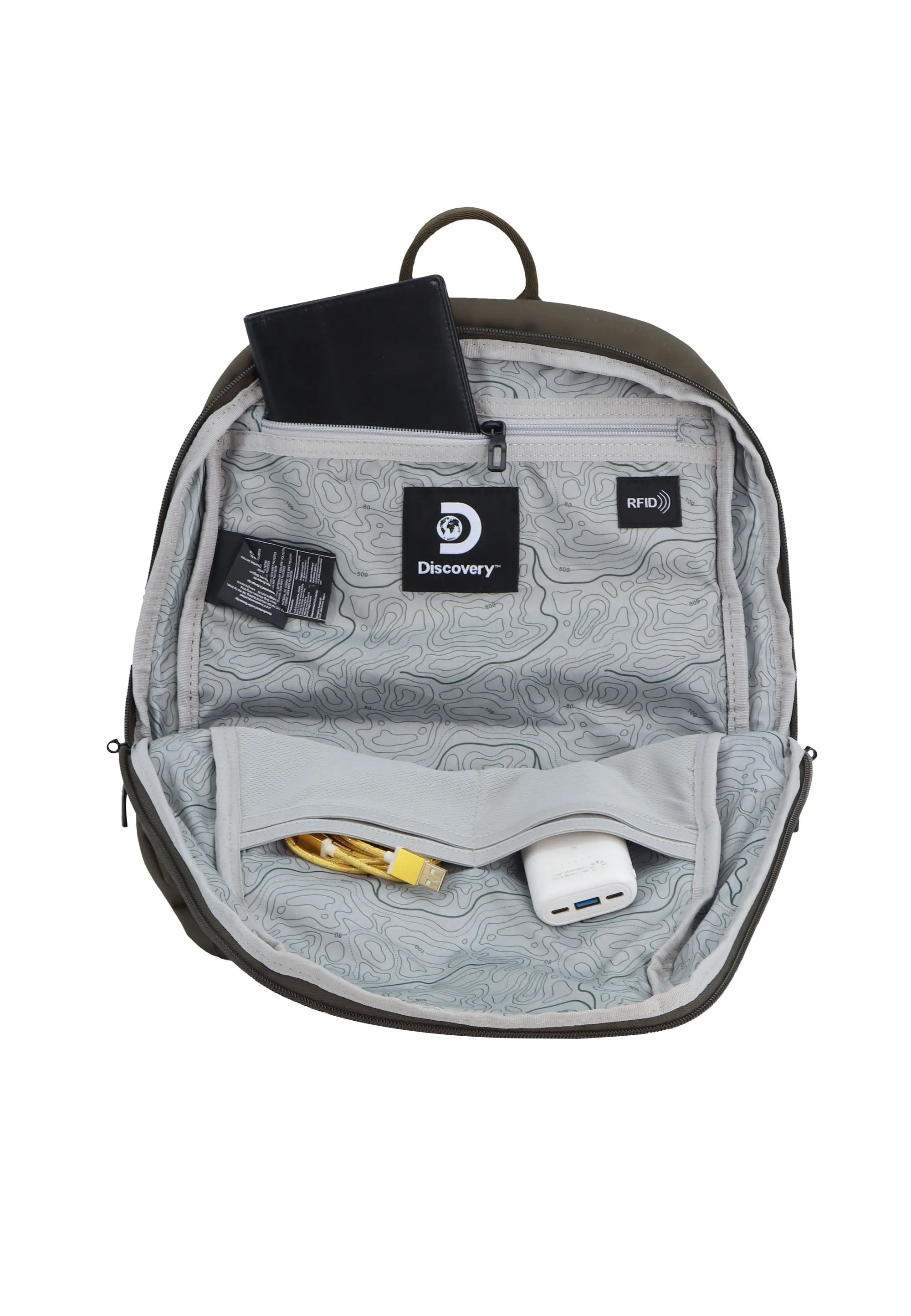 Discovery Downtown Backpack / School Backpack - D00940 Khaki