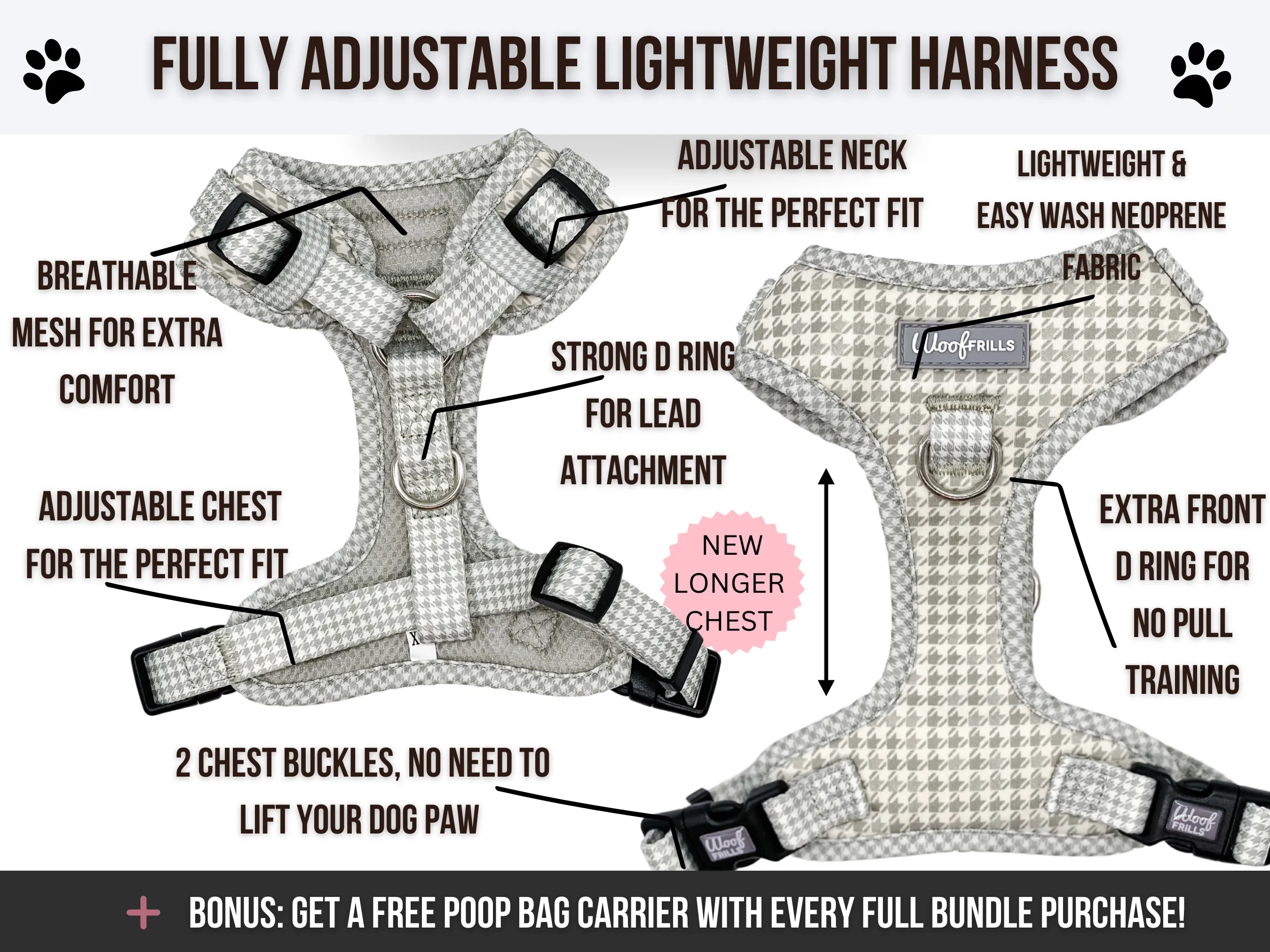 Dog Harness | Sage you love me