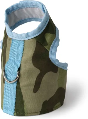 Doggles Vest Dog Harness, Green Camo, Small