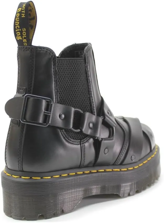 Dr. Martens Unisex 2976 Quad Harness Paris Leather Boots