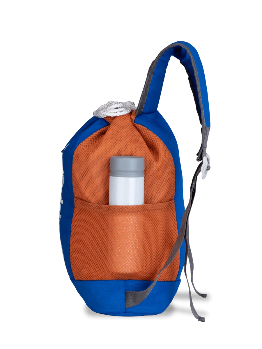Drawstring Royal Blue Backpack