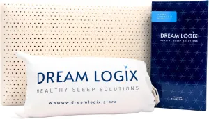 DreamLogix Natural Talalay Latex Pillow (Firm, Queen 28'' x 16 '')