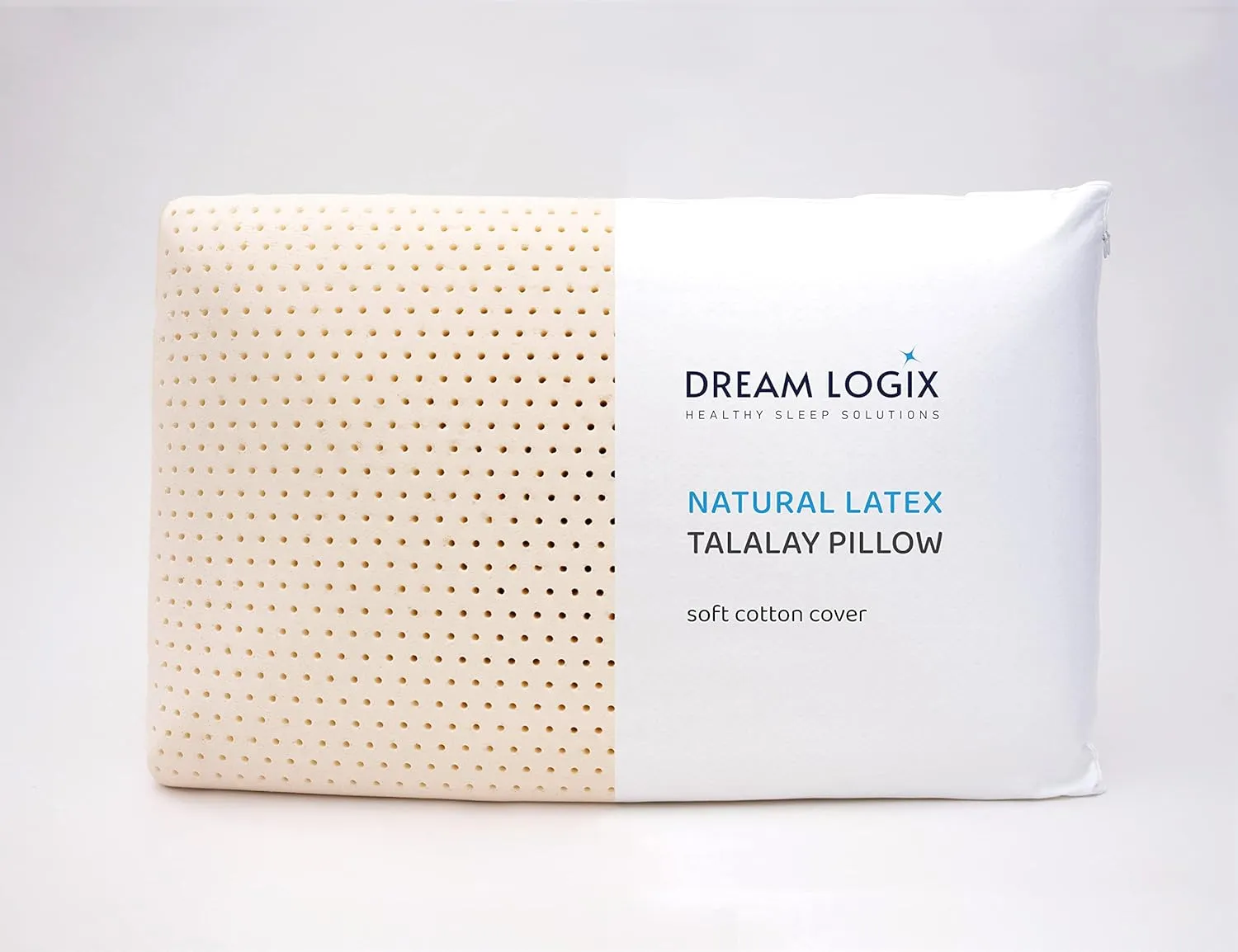 DreamLogix Natural Talalay Latex Pillow (Firm, Queen 28'' x 16 '')