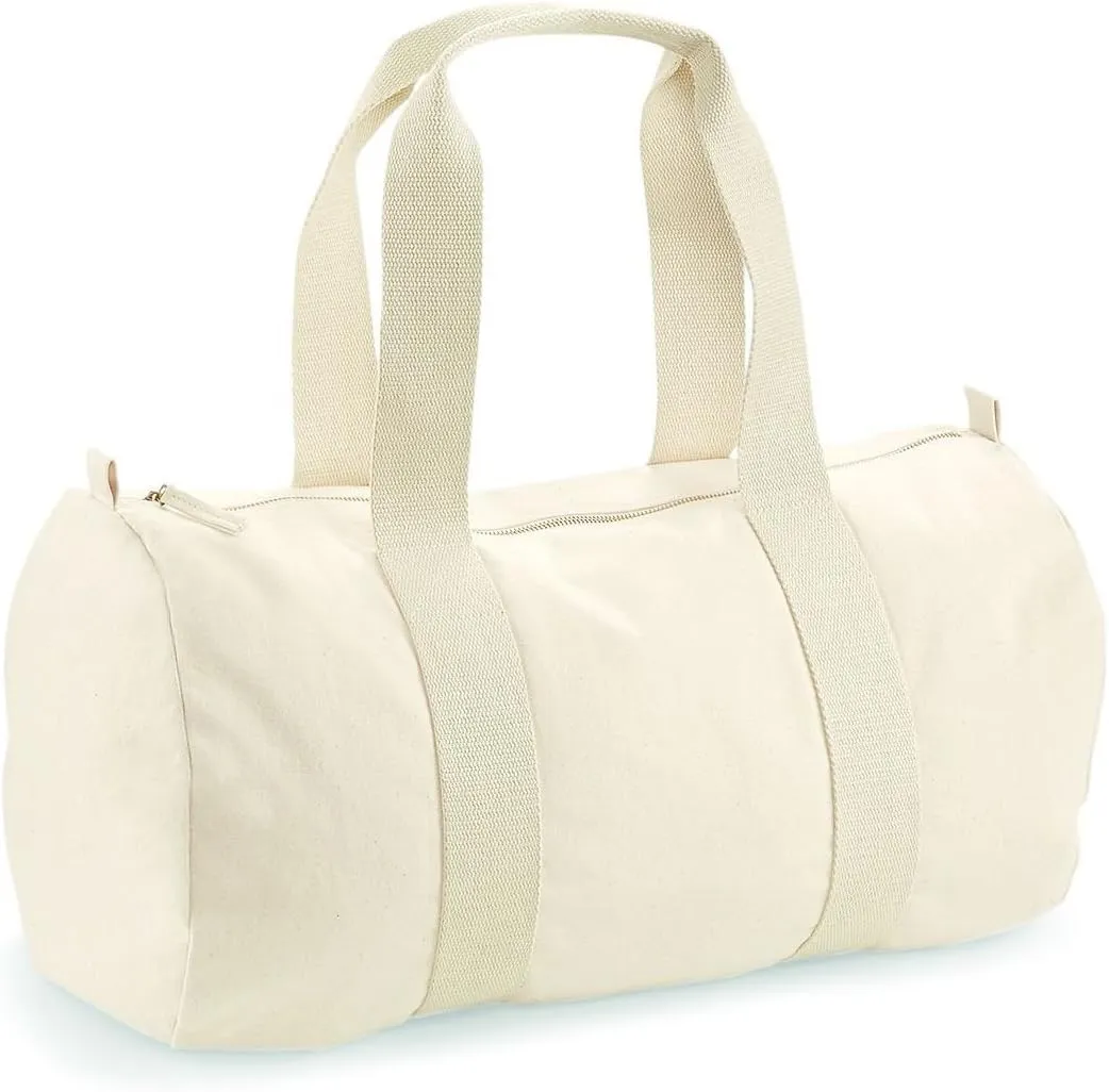 EarthAware organic barrel bag