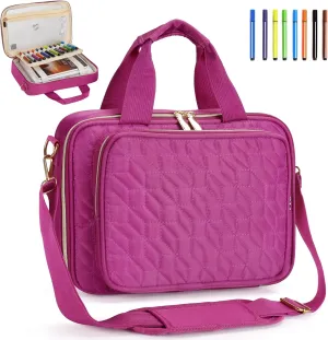 Elegant Bible Cover for Women and Men, Protective Book Case Church Bag with Handle and Zippered Pocket, Perfect for Daily Devotion and Study（Purple）