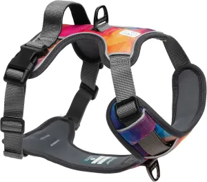Embark Adventure Dog Harness, Reflective Trim No Pull Harness for Medium Sized Dog - Military Grade Nylon, Front Clip with Gel Lined Handle. Soft & Padded Puppy
