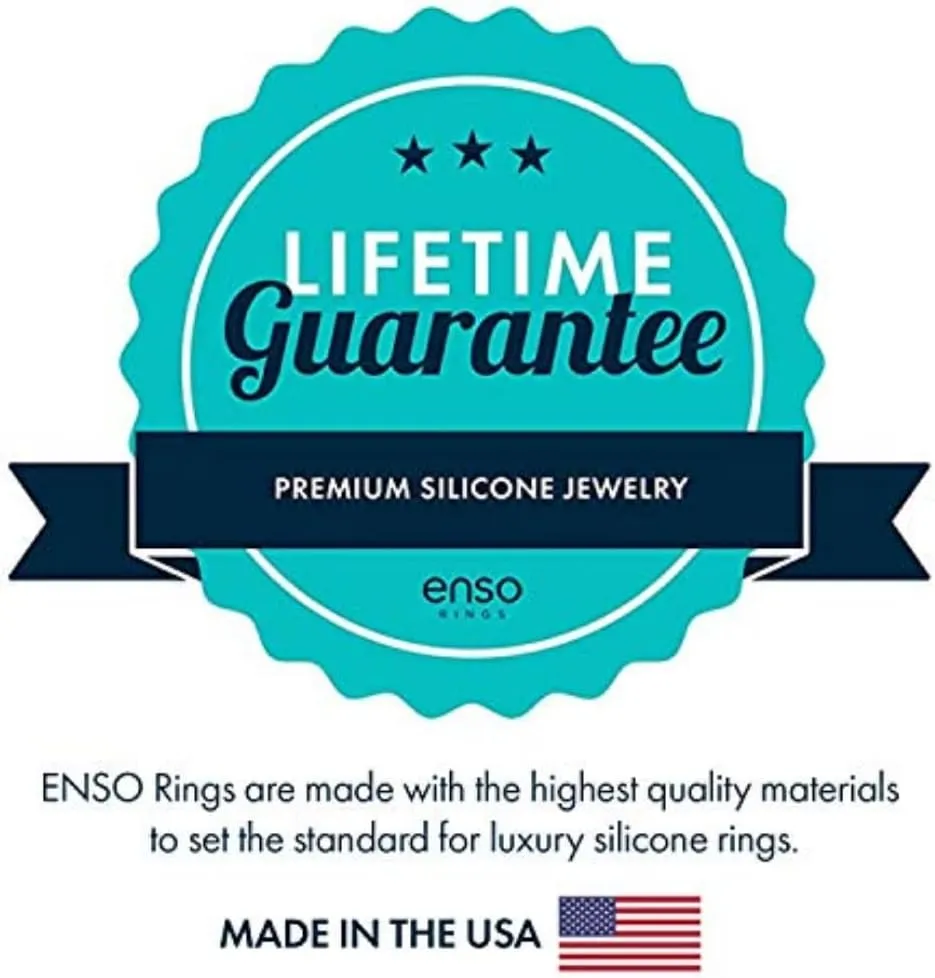Enso Rings Star Wars Lightsaber Collection - Dualtone Silicone Ring - Etched Design - Comfortable, Breathable, and Safe