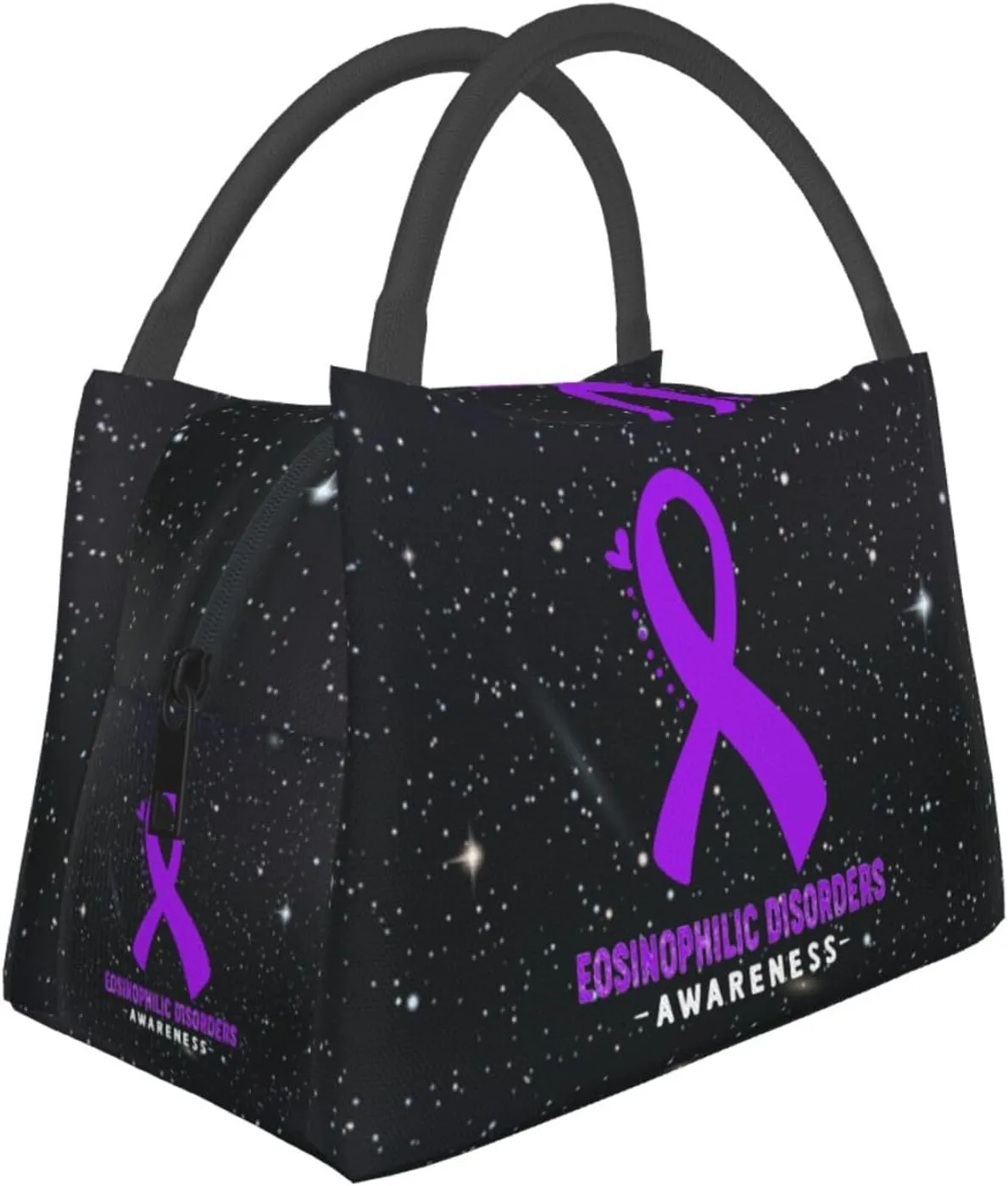 Eosinophilic Disorders Awareness Lunch Box Large Portable Collapsible Insulated Cooler Lunch Tote for Men Women13