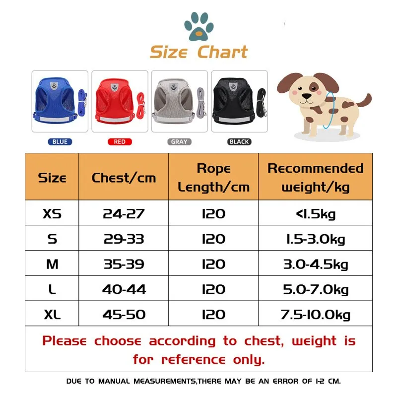 Escape-Proof Cat Harness & Leash Set