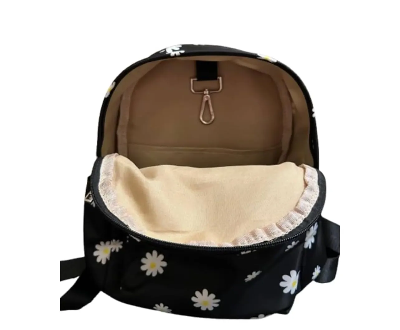 Feeding Tube Backpack G Tube J Tube GJ Tube NG Tube NJ Tube Infinity Pump (Flowers Black)