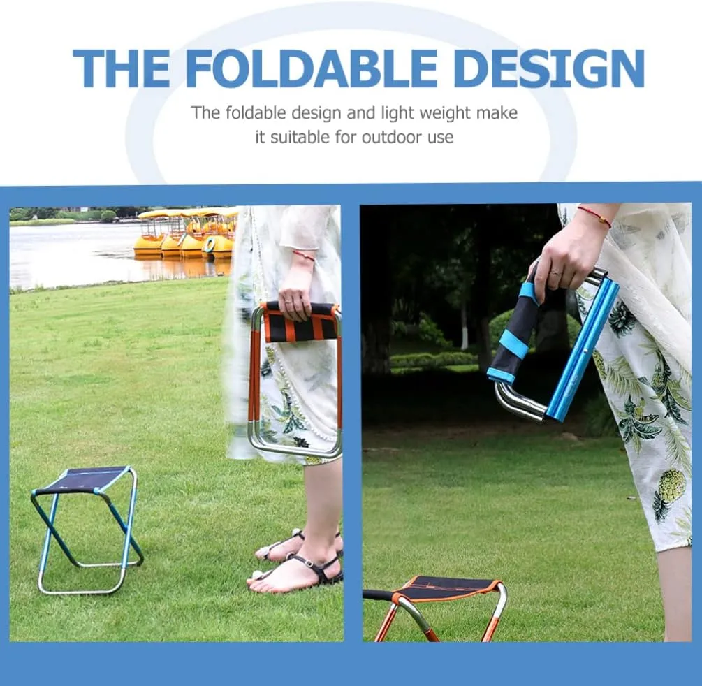 Fishing Backpack Folding Stool Travel Chair Compact Foldable Fishing Chair Picnic Camping Stool for Travel Sports Camping Barbecue Fishing Backpack Folding Stool