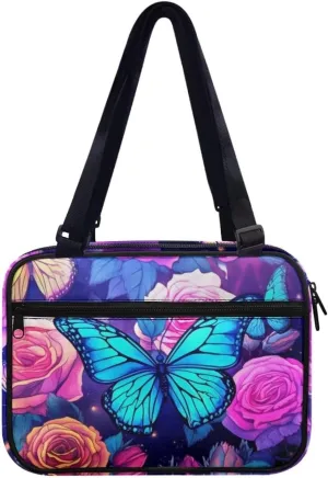 Flashideas Bible Covers for Women Zippered Bible Bag with Adjustable Shoulder Strap Multifunctional Bag