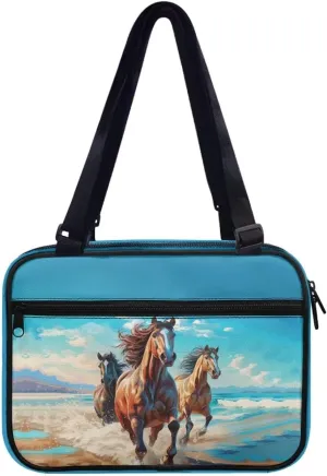 Flashideas Bible Covers for Women Zippered Bible Bag with Adjustable Shoulder Strap Multifunctional Bag