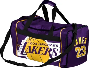 FOCO NBA Los Angeles Lakers Core Duffel Gym Bag - Lebron James