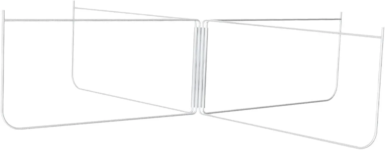 Foldable Cooler Stand Fridge Ice Box Holder Practical Storage Bin Stand Stainless Steel Suitcase Rack for Picnic Patio Hiking