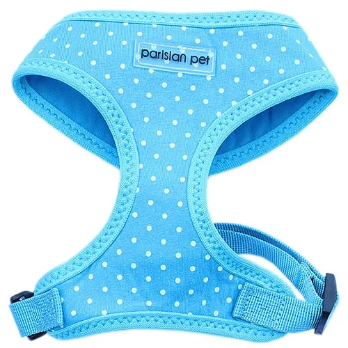 Freedom Harness - Polka Dot Blue