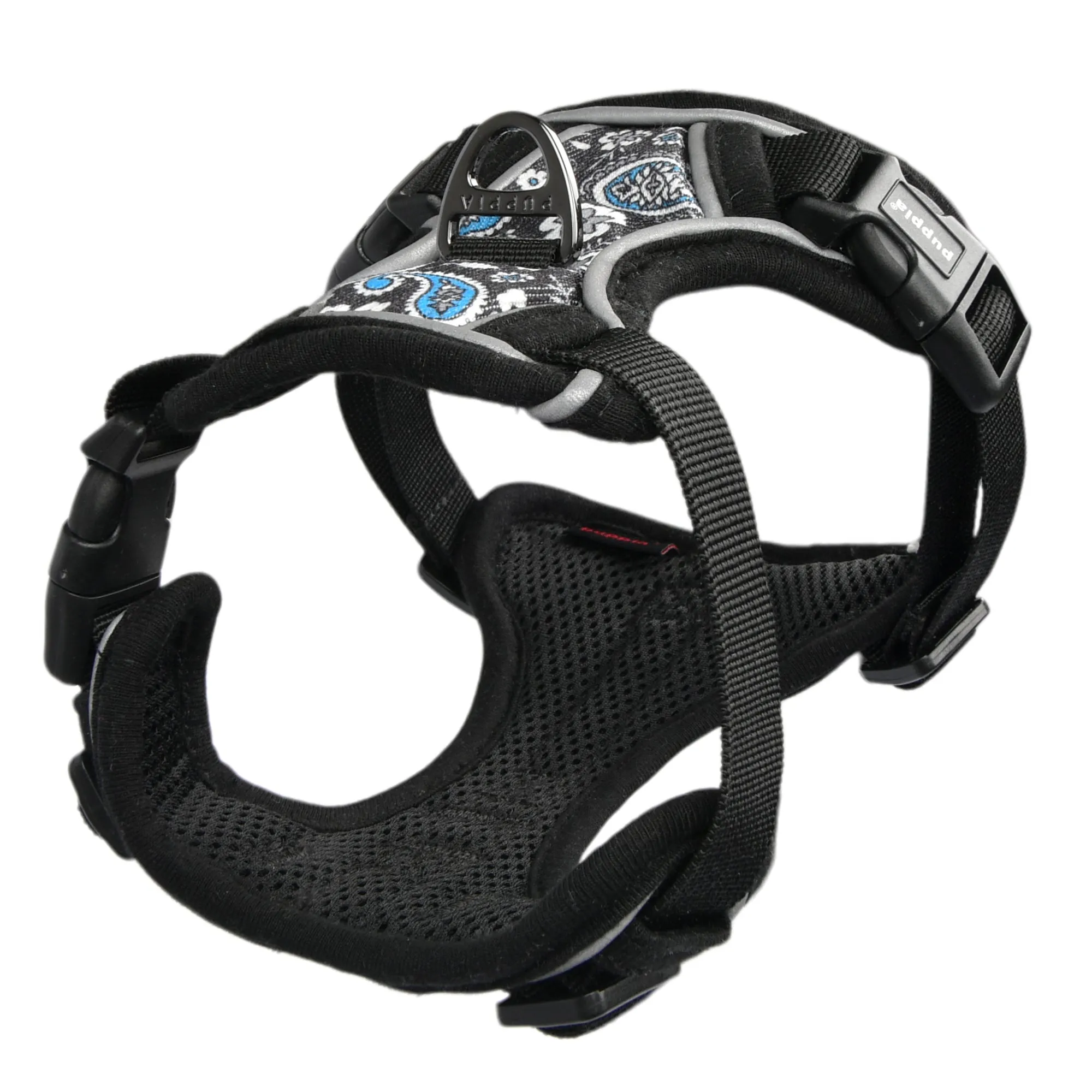 Front-Hook No-Pull Harness | Cynthia Black Paisley