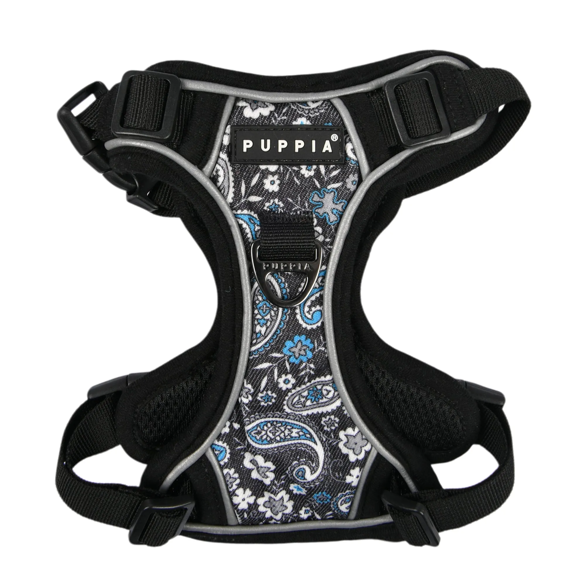 Front-Hook No-Pull Harness | Cynthia Black Paisley