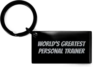 Funny Personal Trainer Keychain Gifts from Friends to World's Greatest Personal Trainers on Mother's Day