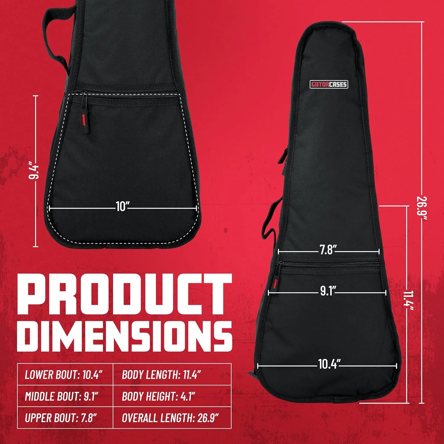Gator Economy Gig Bag - Tenor Ukulele