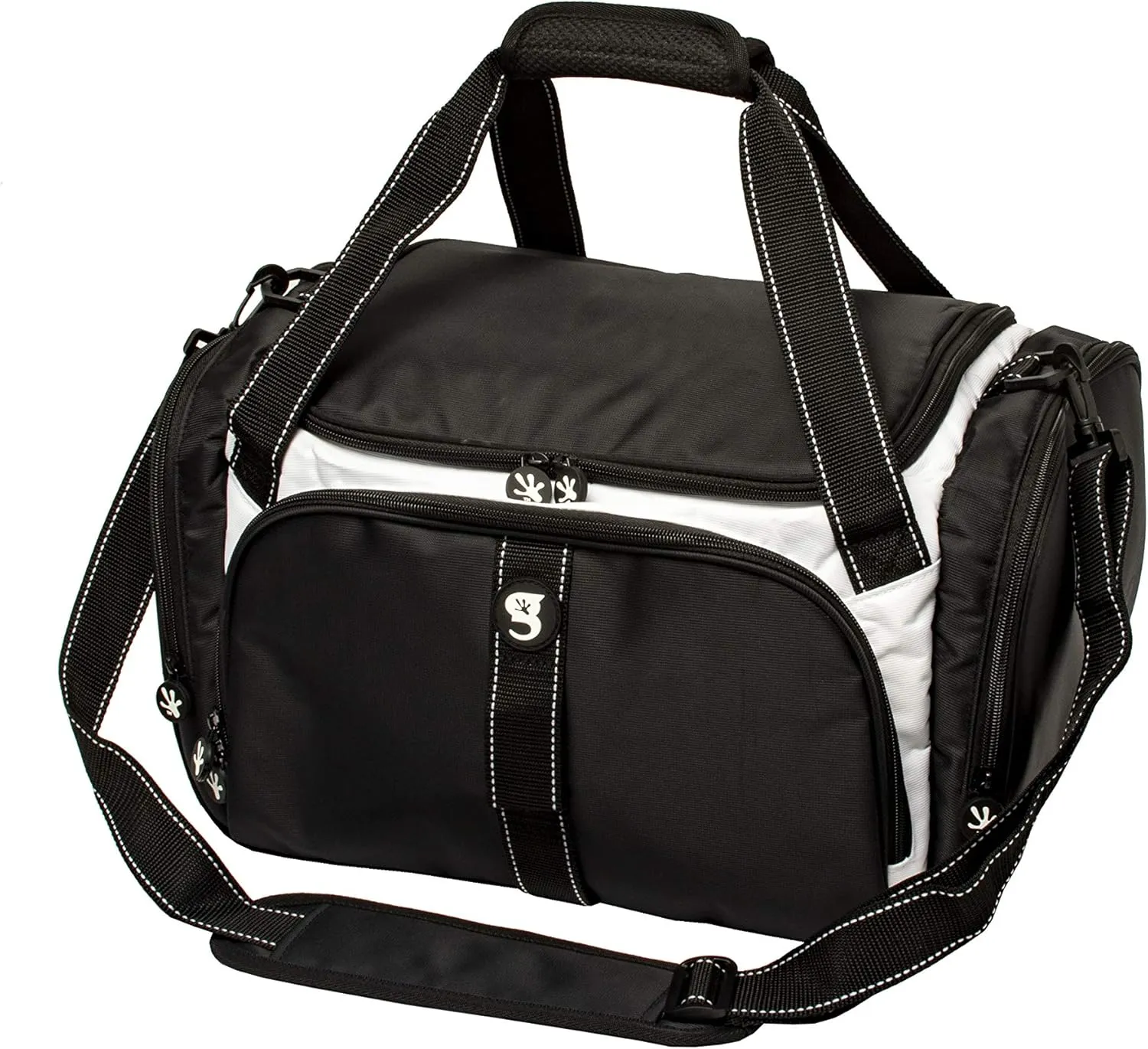 geckobrands Duffel Cooler - Insulated Leak-Proof Cooler Bag with Adjustable Strap, Holds Up to 30 Cans or 22 Bottles