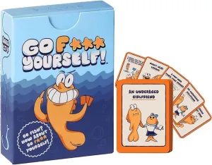 Go F*ck Yourselves!The Adult Go Fish Game You've Always Wanted, Game for 2  Players, Adults, Gag Gift for Friends, Couples & Coworkers, Family Classic Interactive Fun (1pcs)