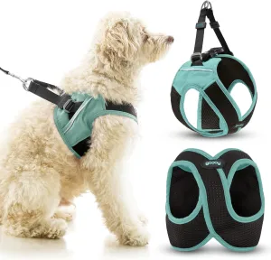Gooby Escape Free Easy Fit X in Dog Harness - Seattle Blue, Large