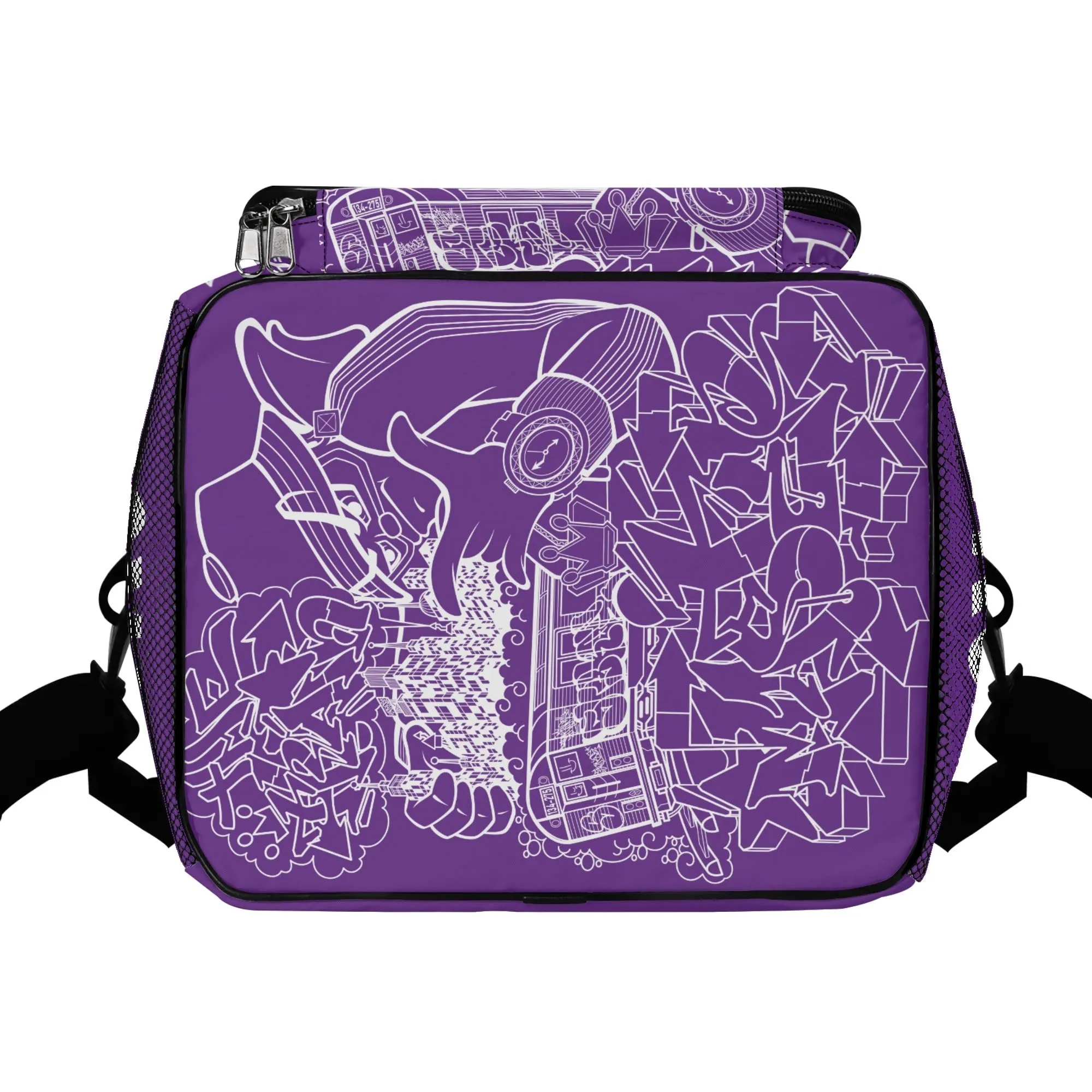 Graffiti Lunch Bag Picnic Bag feat Purpz Stykonz The Train Master
