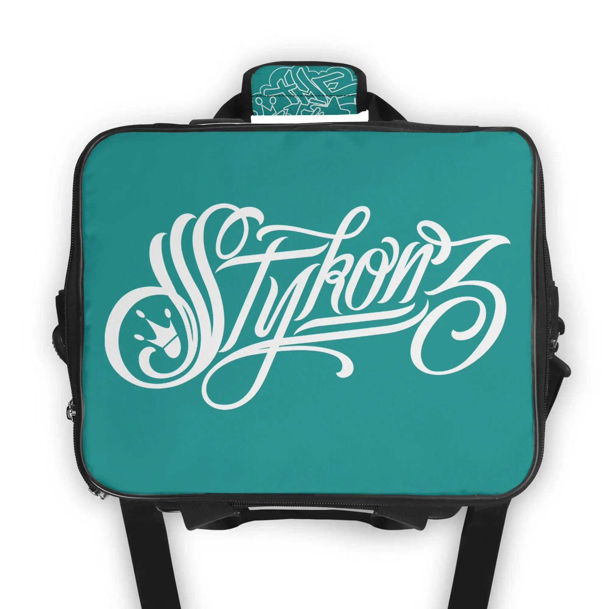 Graffiti Lunch Bag Picnic Bag feat Turquoise Stykonz The Train Master