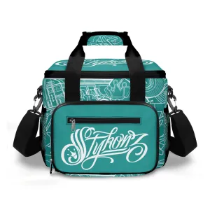Graffiti Lunch Bag Picnic Bag feat Turquoise Stykonz The Train Master