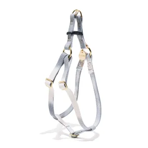 Gray Ombre Cotton Cat & Dog Harness – Adjustable, Durable & Stylish | Found My Animal
