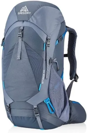 Gregory Amber 44L Women's Dayhiking/Backpacking Pack, with Breathable Backpanel and Comfort 3d Waistbelt, Arctic Grey