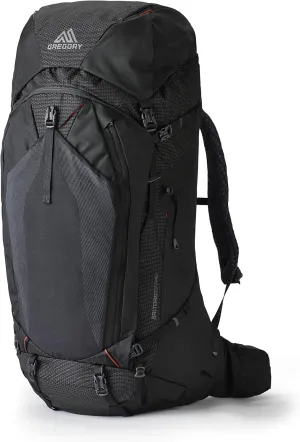 Gregory Baltoro 100L Pro Unisex Backpacking Pack with FreeFloat Suspension, AirCushion Breathable Backpanel, Large, Lava Black