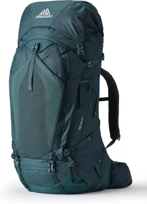 Gregory Deva 60L Women's Dayhiking/Backpacking Pack, Freefloat Suspension, AirCushion Breathable Backpanel, Alloy Frame, Small, Emerald Green
