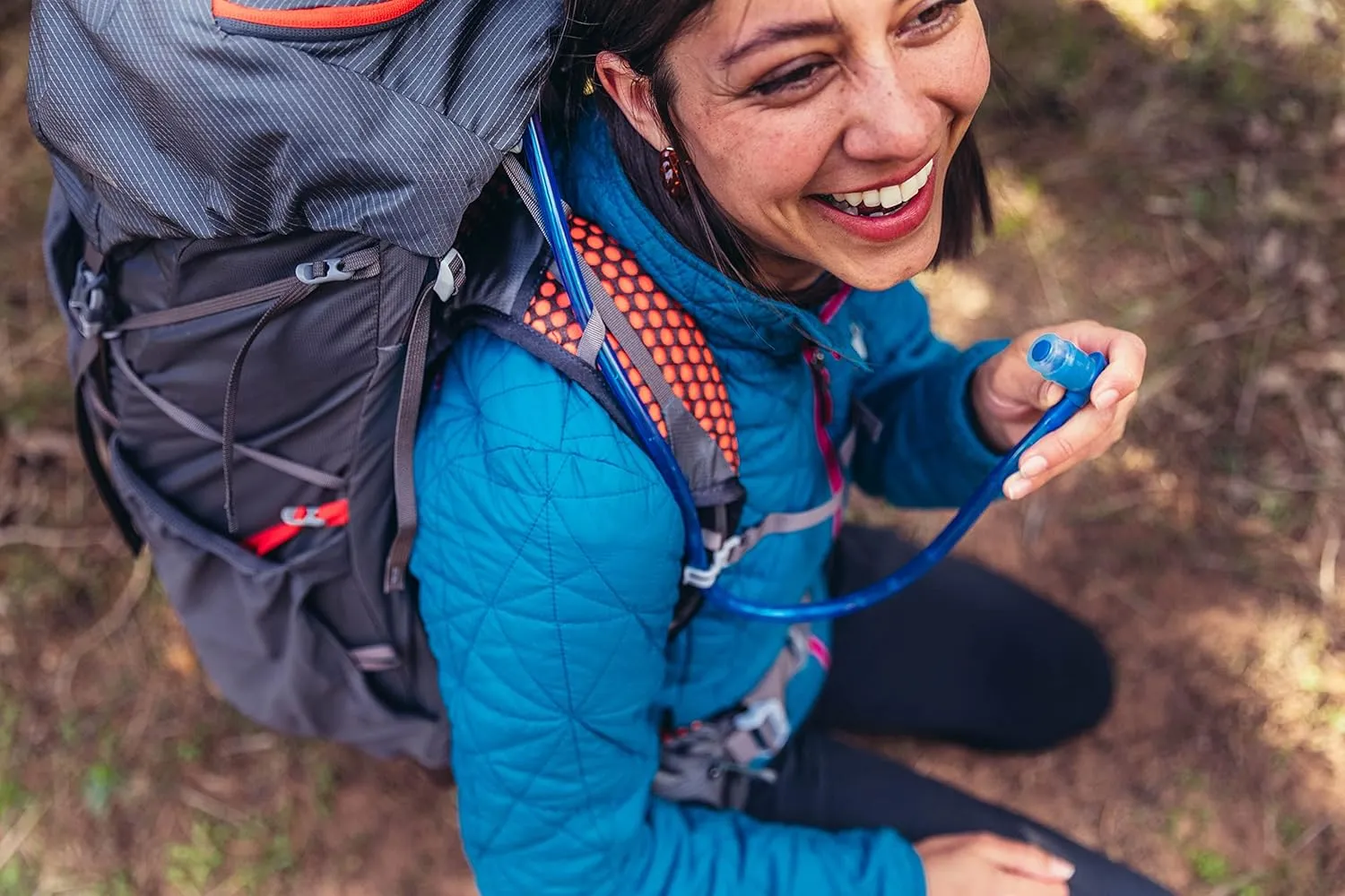 Gregory Facet 45L Women's Ultralight Backpacking Pack with Freefloat Suspension, Aluminum Frame, Ventilated Backpanel, Medium, Sunset Grey