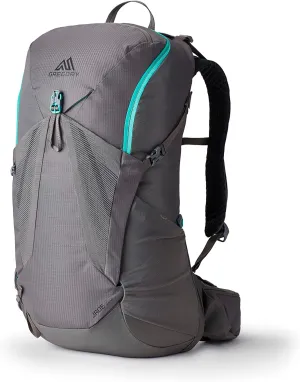 Gregory Jade 28L Women's Day Hiking Backpack, Ventilated Backpanel, Built-In Hydration Attachment for Bladder (Reservoir Not Included), Small/Medium, Mist Grey