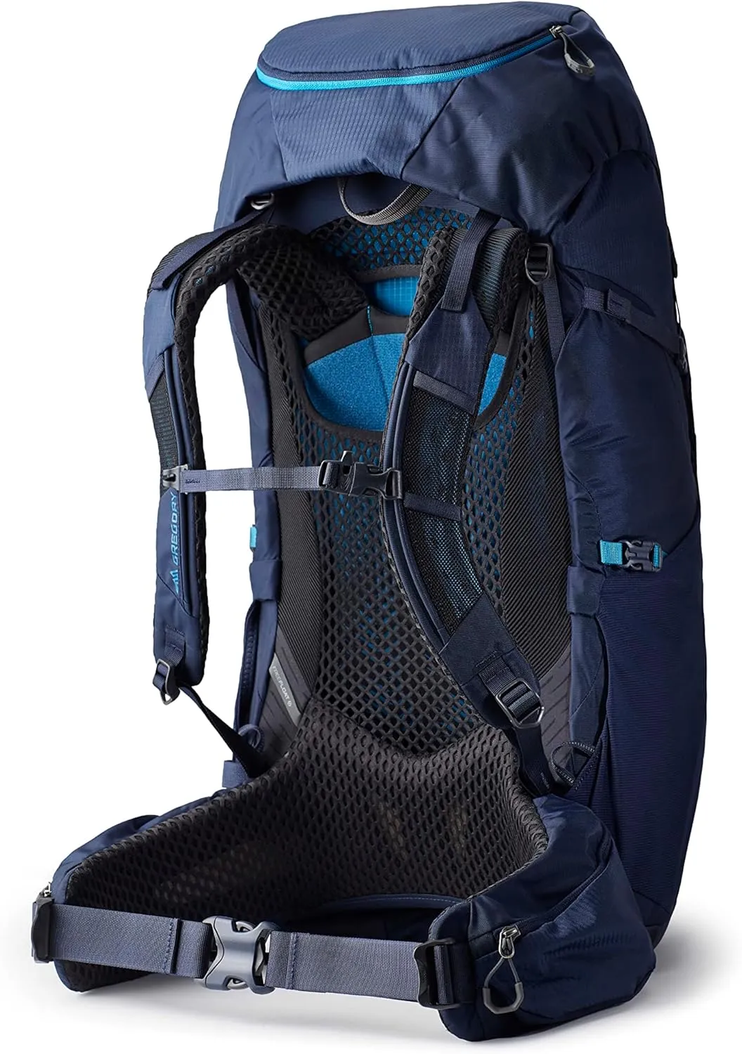 Gregory Jade 53L Women's Day Hiking Backpack, Ventilated Backpanel, Built-In Hydration Attachment for Bladder (Reservoir Not Included), Small/Medium, Midnight Navy