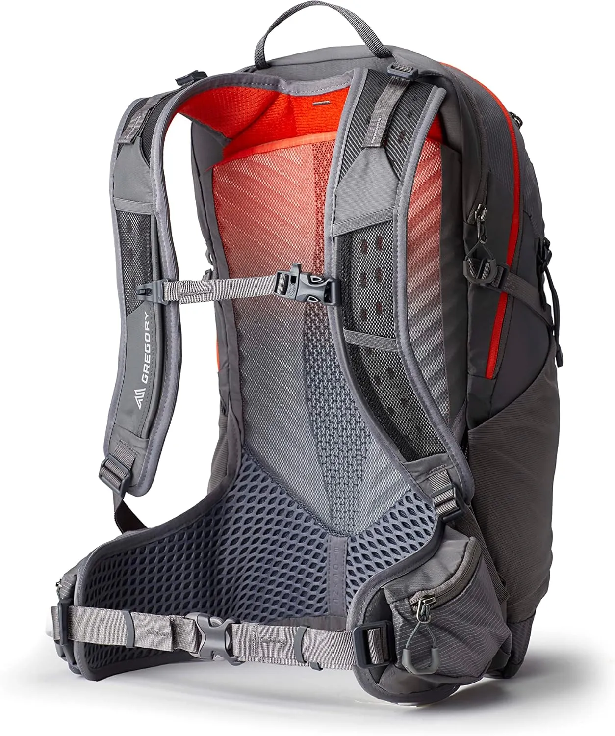 Gregory Maya 20L Women's Day Hiking Backpack, Ventilated Backpanel, Built-In Hydration Attachment for Water Bladder (Reservoir Not Included), One Size Fits All, Sunset Grey