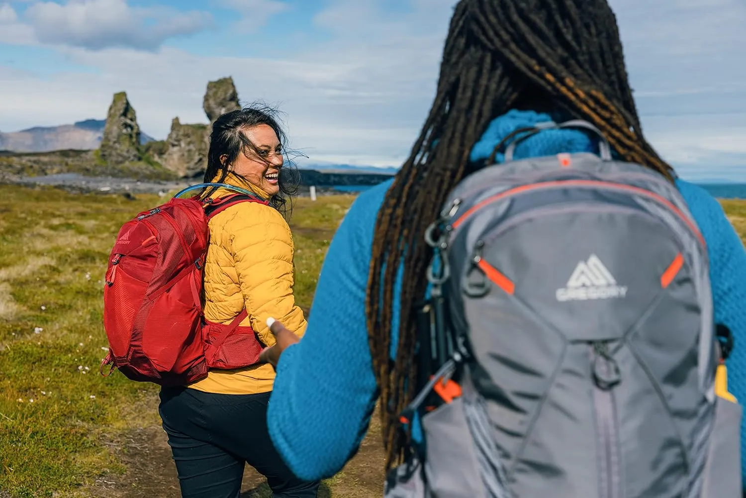 Gregory Maya 20L Women's Day Hiking Backpack, Ventilated Backpanel, Built-In Hydration Attachment for Water Bladder (Reservoir Not Included), One Size Fits All, Sunset Grey