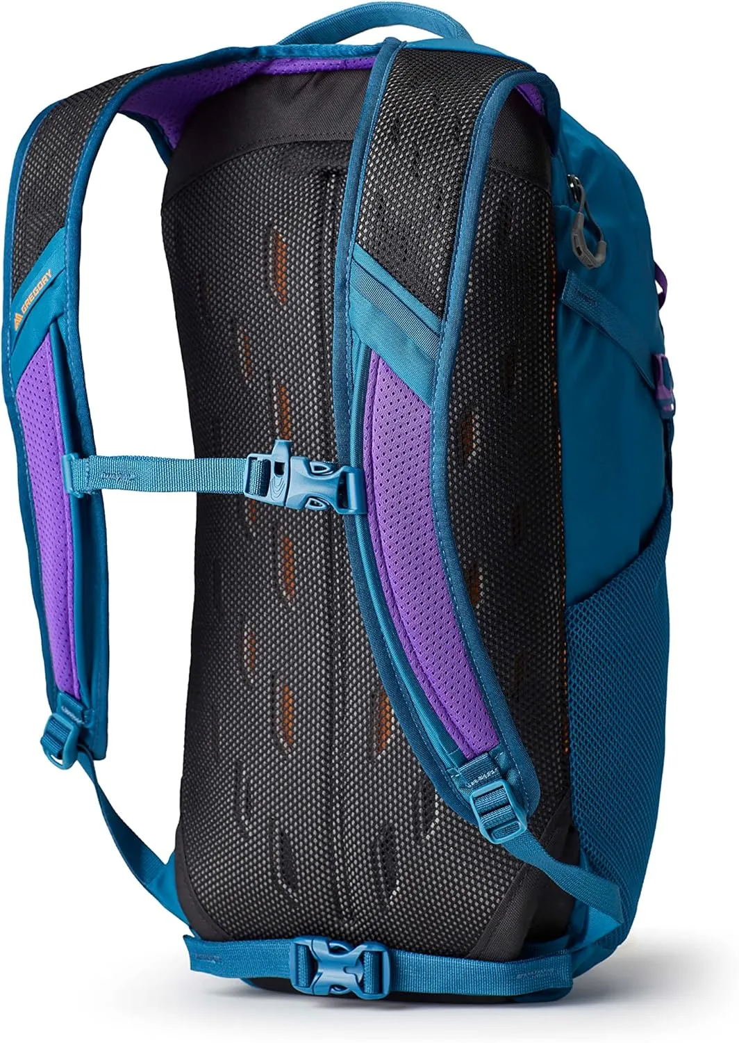 Gregory Nano 18L Unisex Day Hiking/Commuter/Active Travel Backpack, Breathable Backpanel, Hydration Port, One Size Fits All, Icon Teal