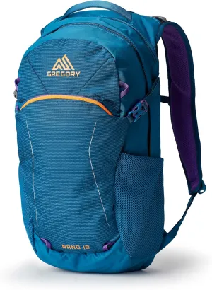 Gregory Nano 18L Unisex Day Hiking/Commuter/Active Travel Backpack, Breathable Backpanel, Hydration Port, One Size Fits All, Icon Teal