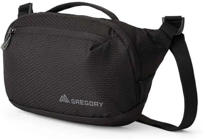 Gregory Nano Unisex Day Hiking/Commuter/Active Travel Shoulder Bag, One Size Fits All, Optic Black