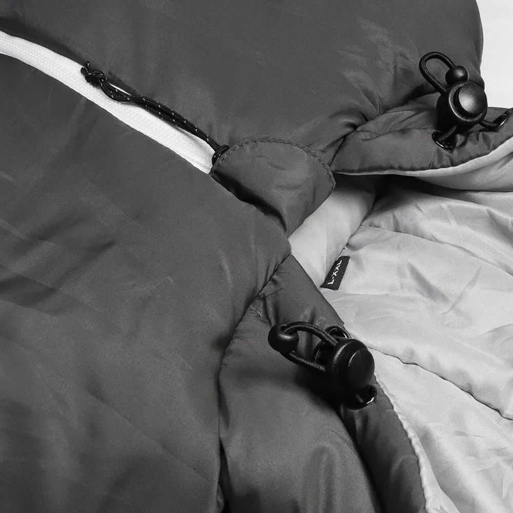 Grey Sleevless Sleeping Bag Jacket L-XXL