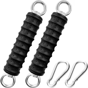 Gym Cable Handles, LAT Pull Down Attachments, Exercise Workout Handles for Cable Machines, Pulley System Accessory, DIY Workout Equipment for Home Gym, Set of 2 (TPE Gym Handle 2Pcs)