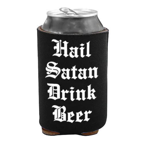Hail Satan Drink Beer - Drink Cooler