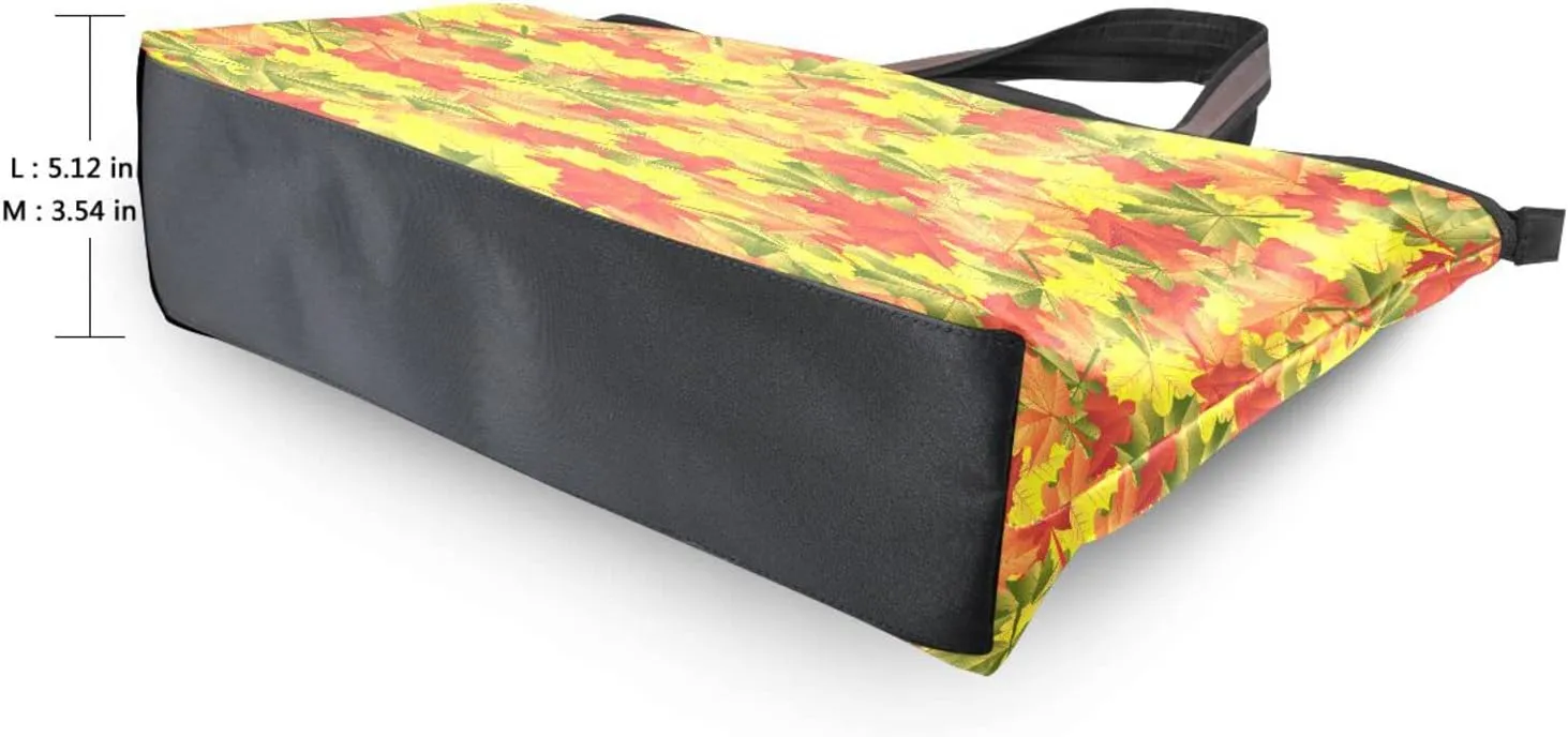 Halloween Pumpkin Tote Purse with Pockets and Compartments,Halloween Pumpkin Tote Bag Zippered
